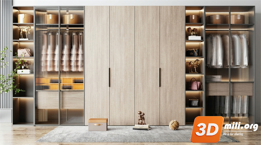Wardrobe Skp Files 